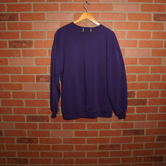 Trevs1of1 1990's Grateful Dead Dancing Bears Purple Jerzees Crewneck