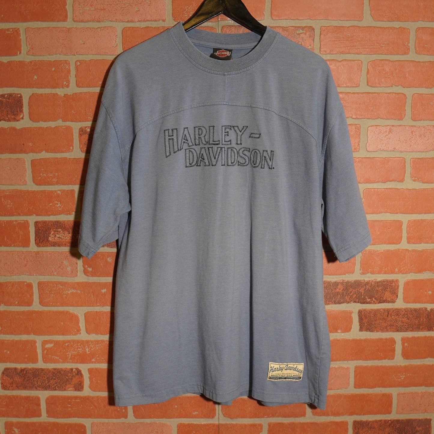 VTG Harley-Davidson Stitched Logo Tee