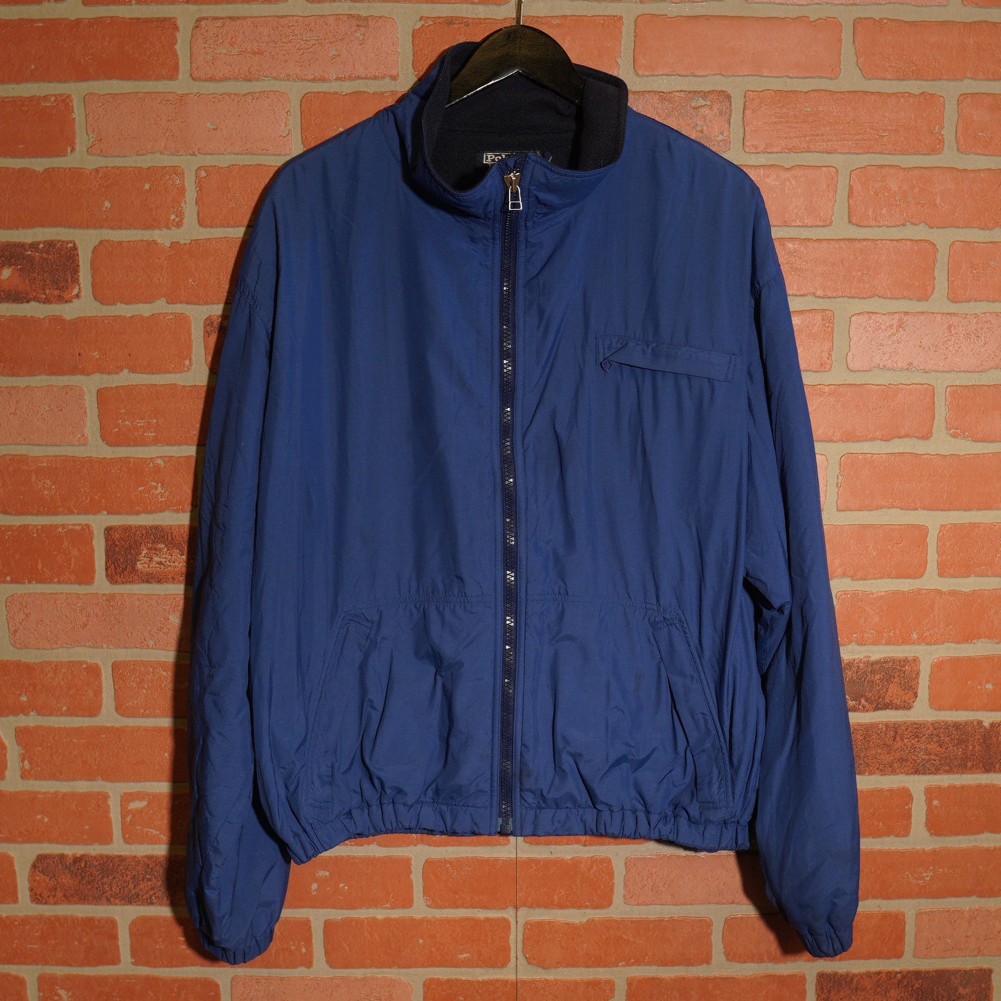 VTG Polo By Ralph Lauren Blue Zip-Up Windbreaker Jacket