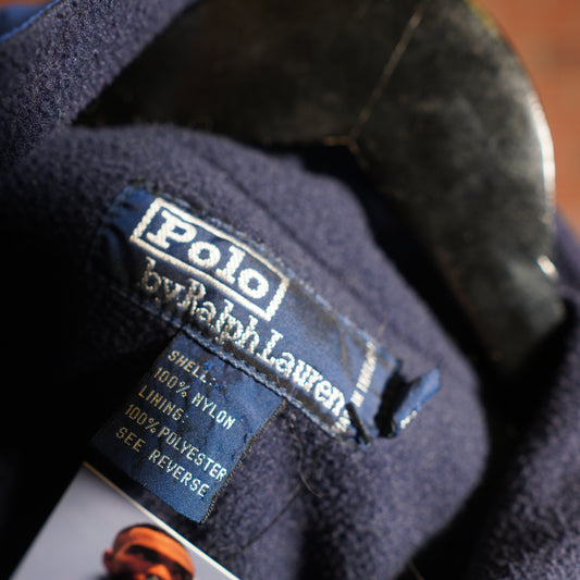 VTG Polo By Ralph Lauren Blue Zip-Up Windbreaker Jacket