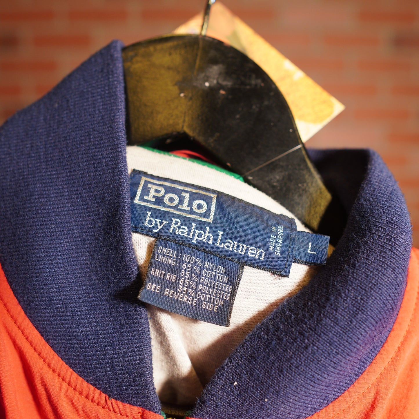 VTG Polo By Ralph Lauren Red Zip-Up Jacket