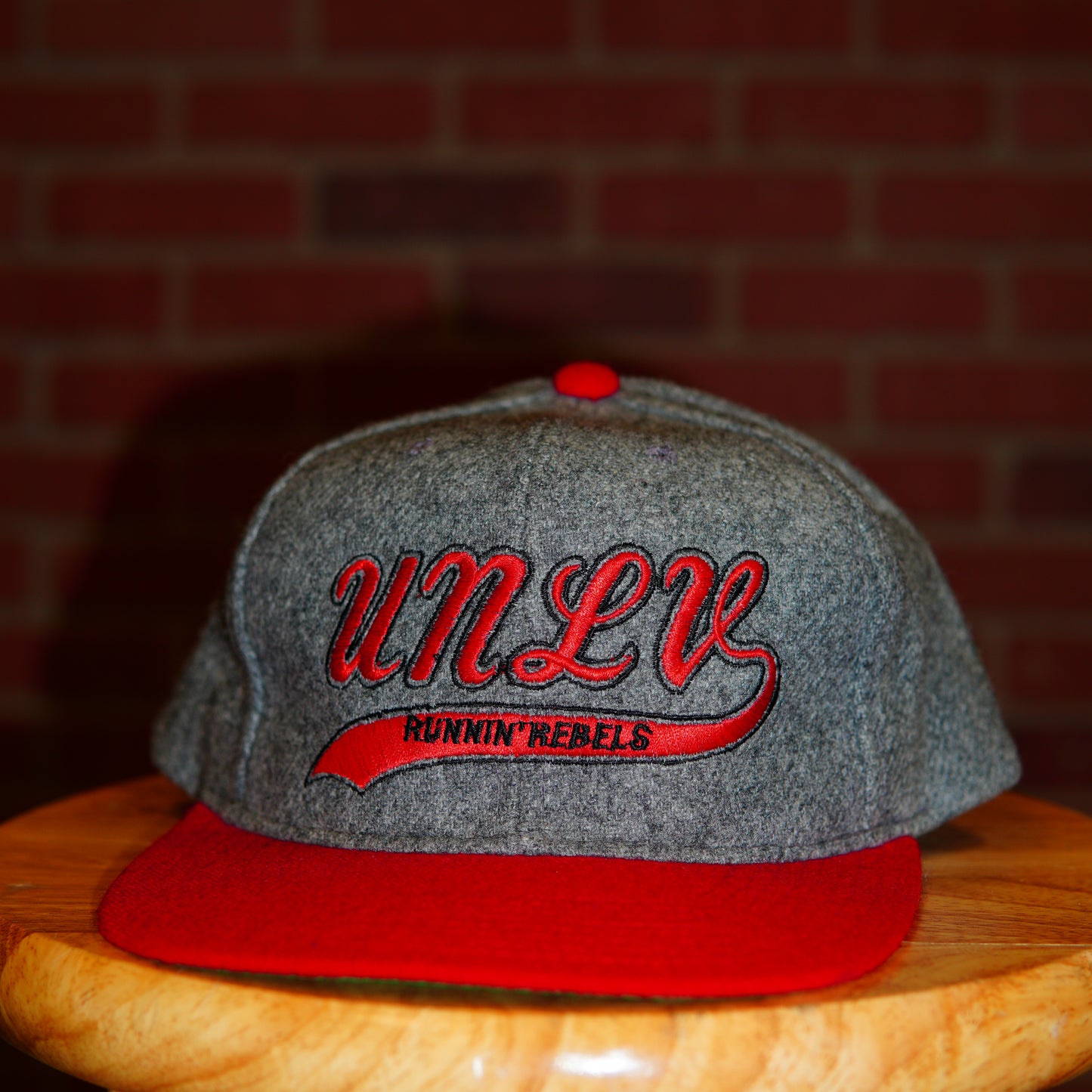 VTG Starter UNLV Running Rebels Wool Snapback Hat
