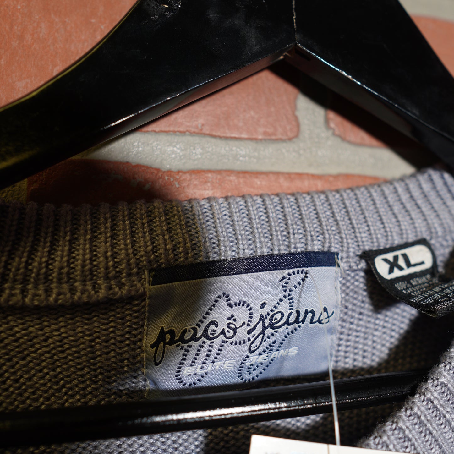 VTG Y2K Paco Elite Jeans Knit Sweater