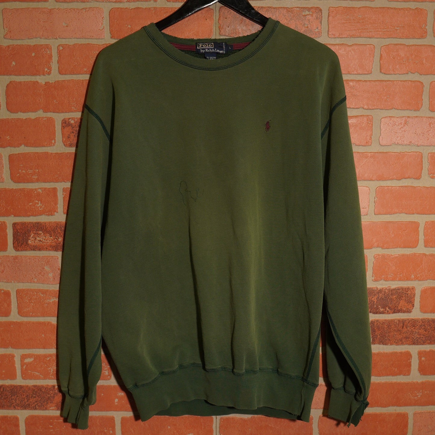 VTG Polo By Ralph Lauren Green Crewneck