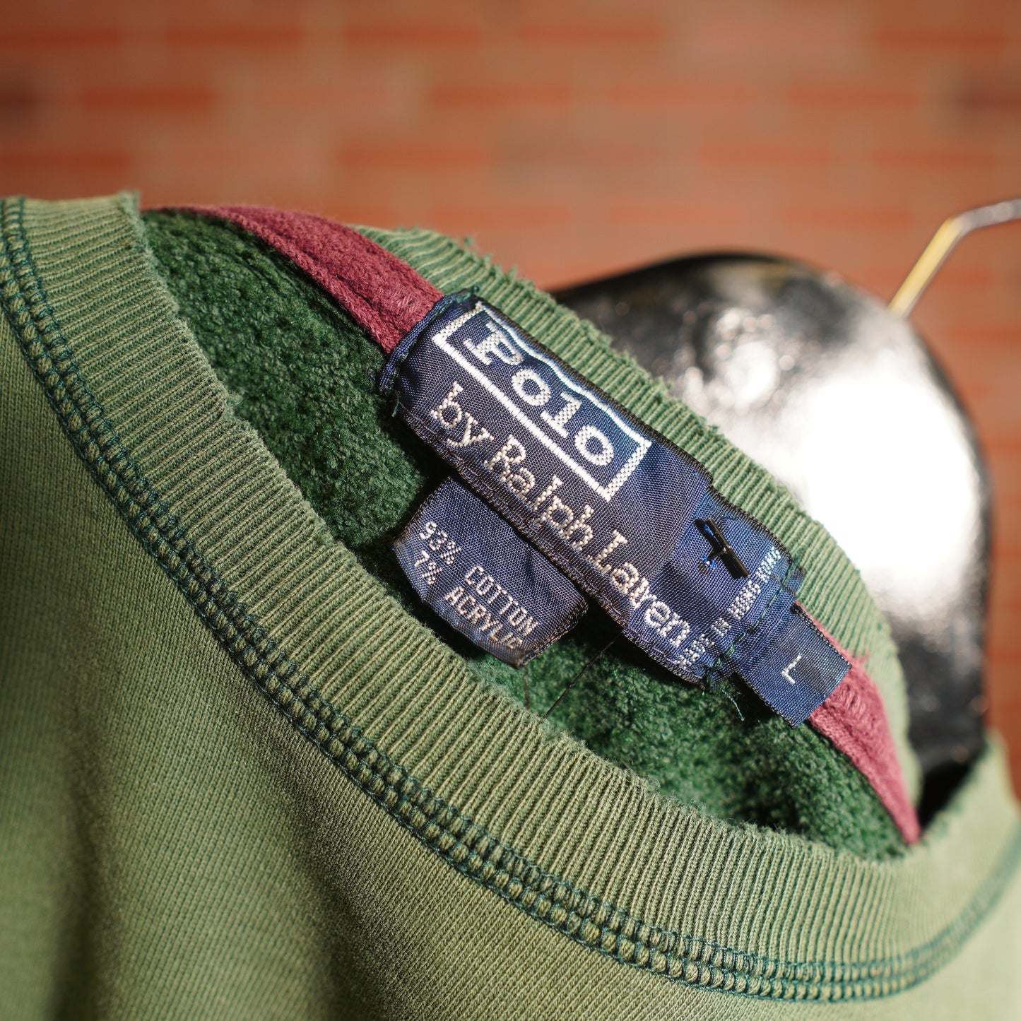 VTG Polo By Ralph Lauren Green Crewneck