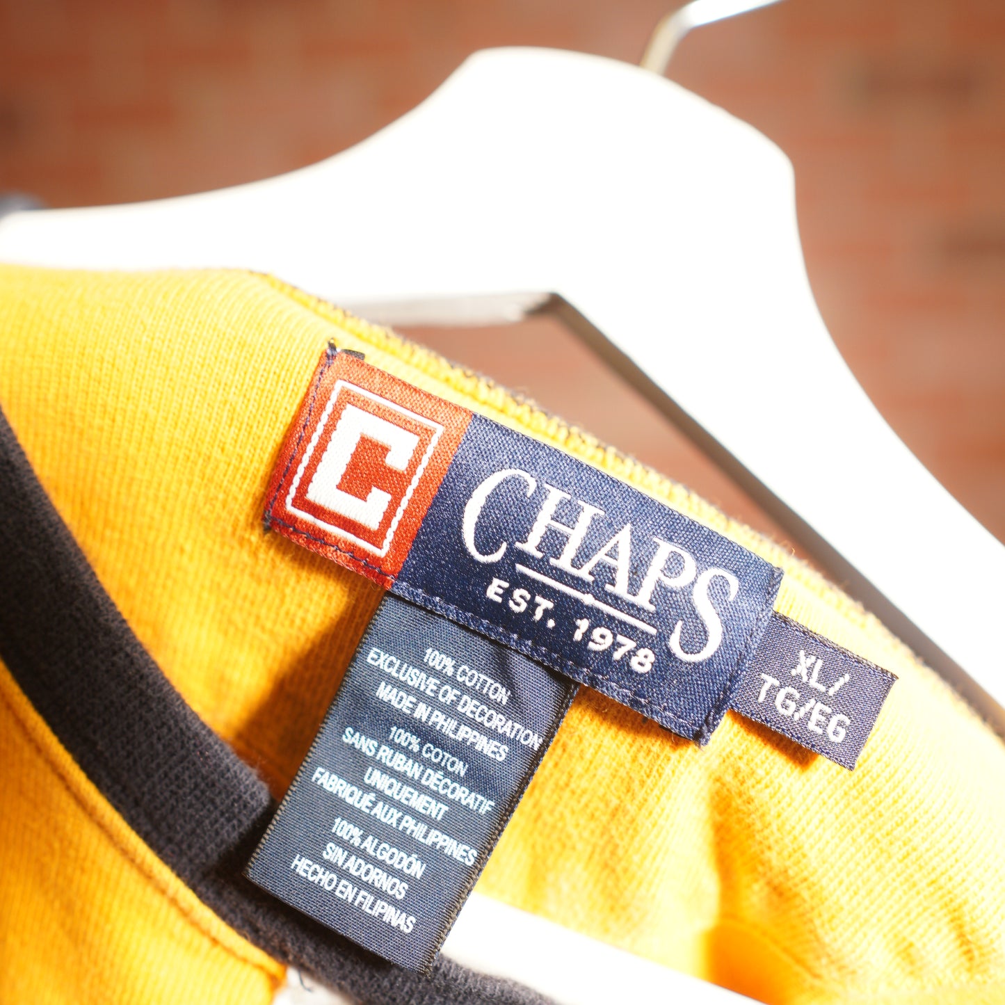 VTG Chaps Yellow L/S Tee