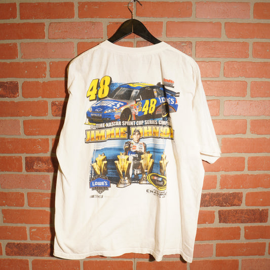 VTG Nascar Jimmie Johnson 4 Time Cup Champion Tee