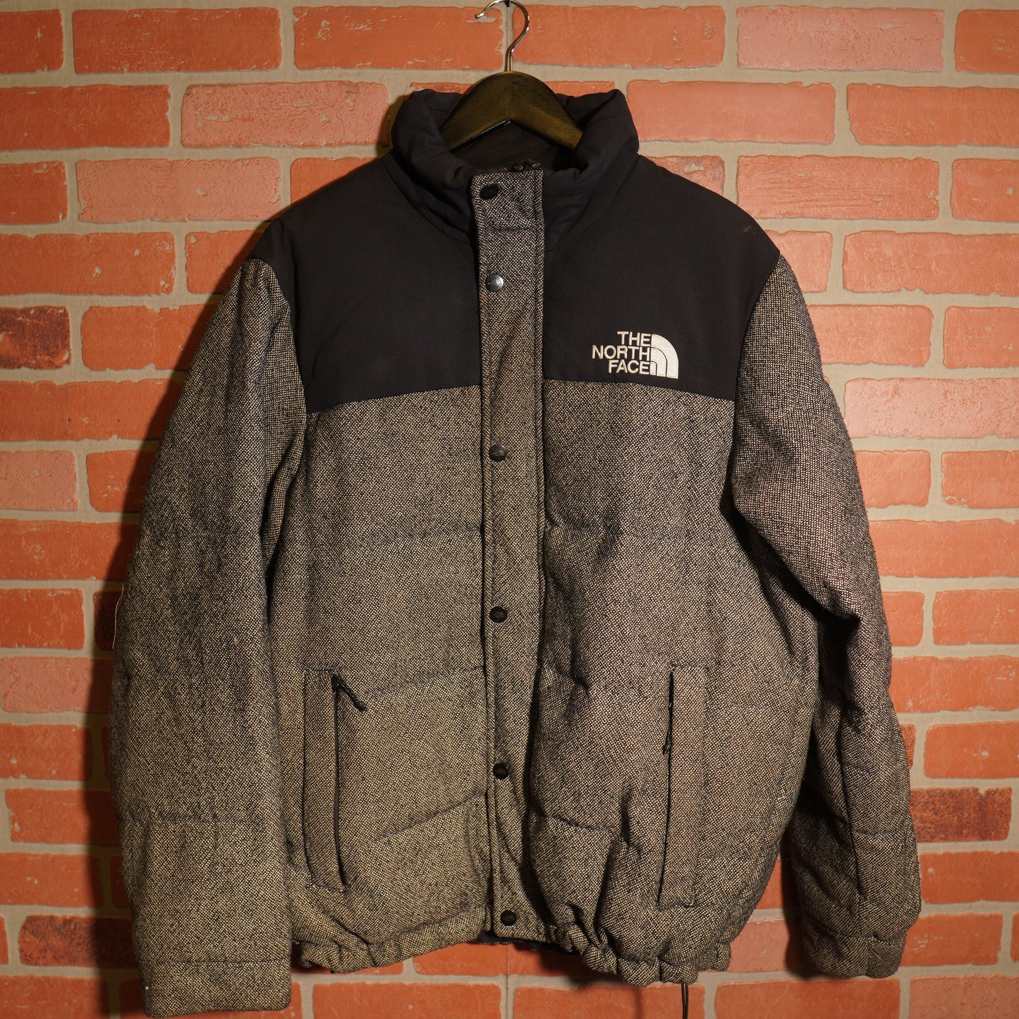 VTG The North Face Button-Up Bubble Jacket