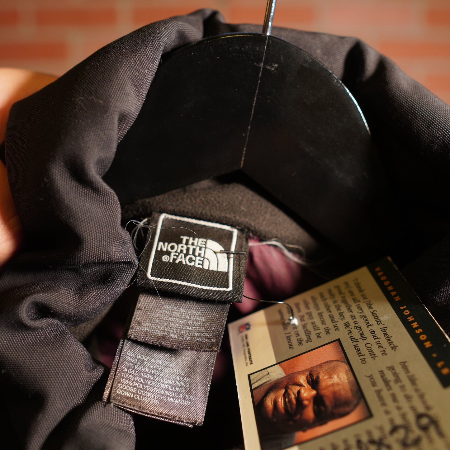 VTG The North Face Button-Up Bubble Jacket