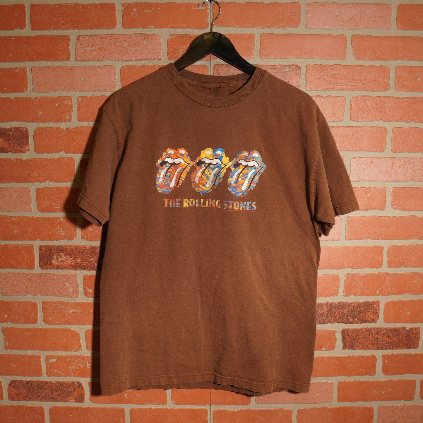 VTG The Rolling Stones Brown Band Tee