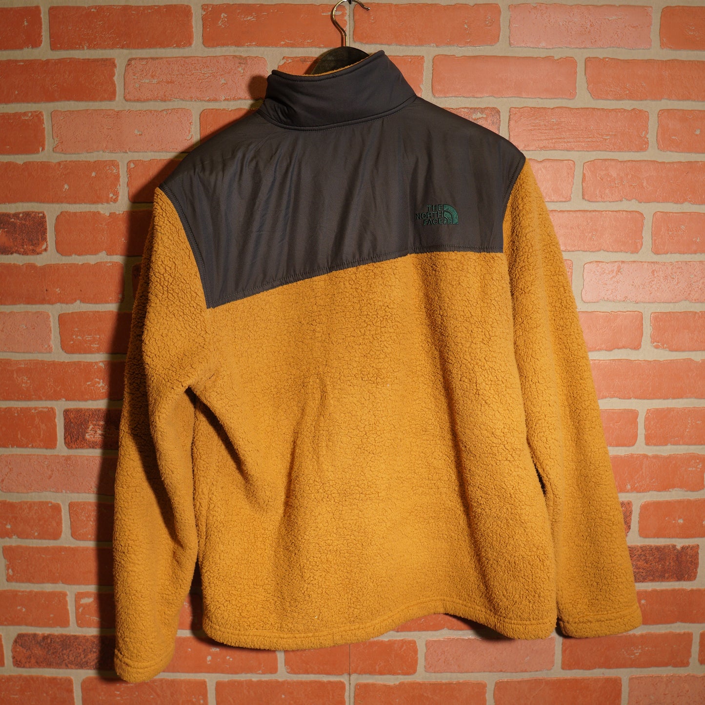 VTG The North Face Brown Fleece Quarter-Zip Jacket