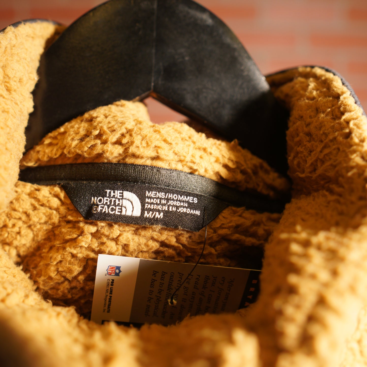 VTG The North Face Brown Fleece Quarter-Zip Jacket