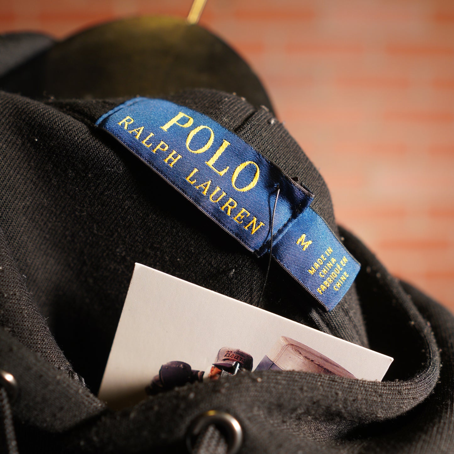VTG Polo By Ralph Lauren Black Hoodie
