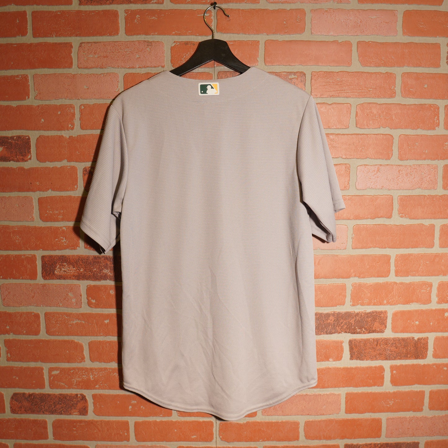 VTG MLB Oakland Athletics Grey Baseball Jersey