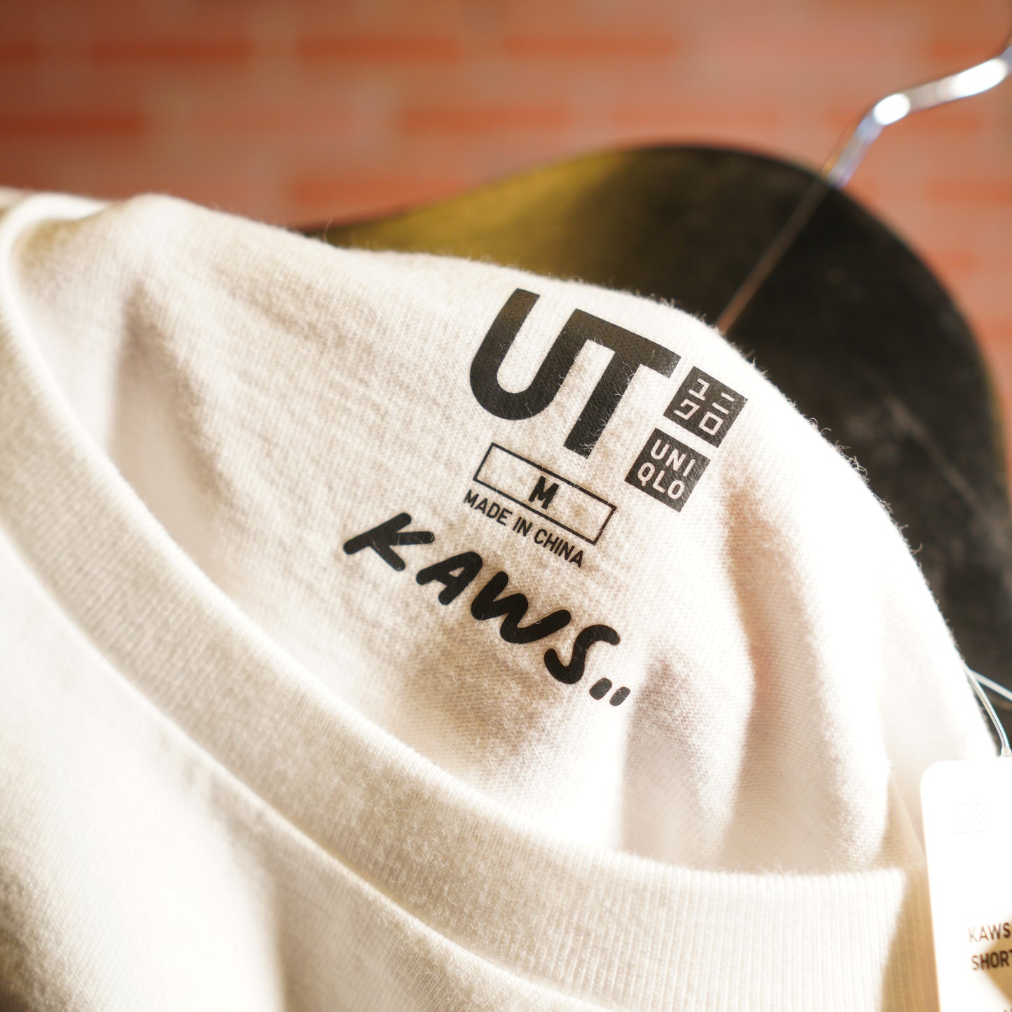 DS Uniqlo X Kaws White Split Companion Tee