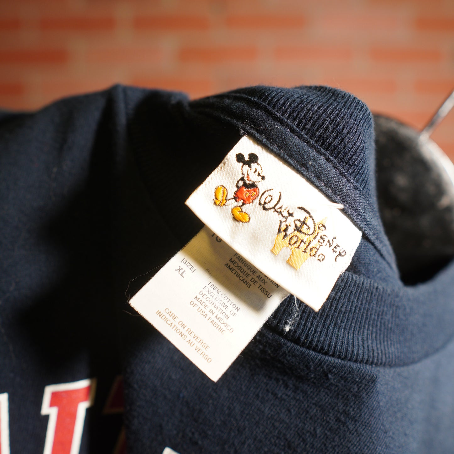 VTG Walt Disney World Navy Mickey Mouse Tee