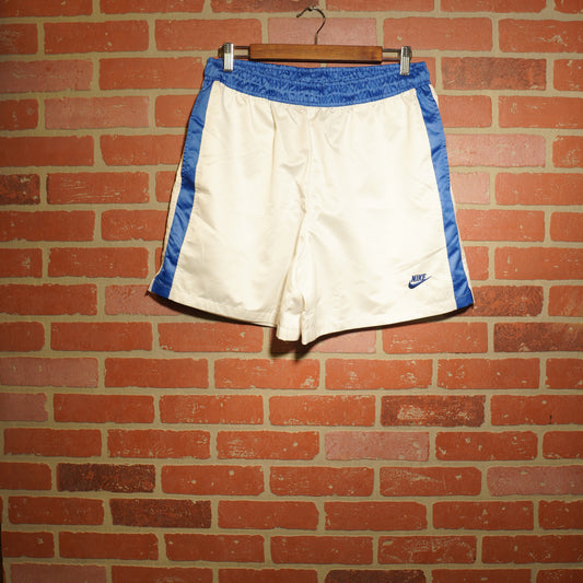 Nike White/Blue Shorts