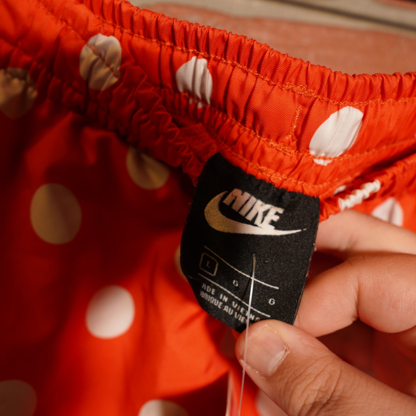 Nike Just Do It Polka Dot Shorts