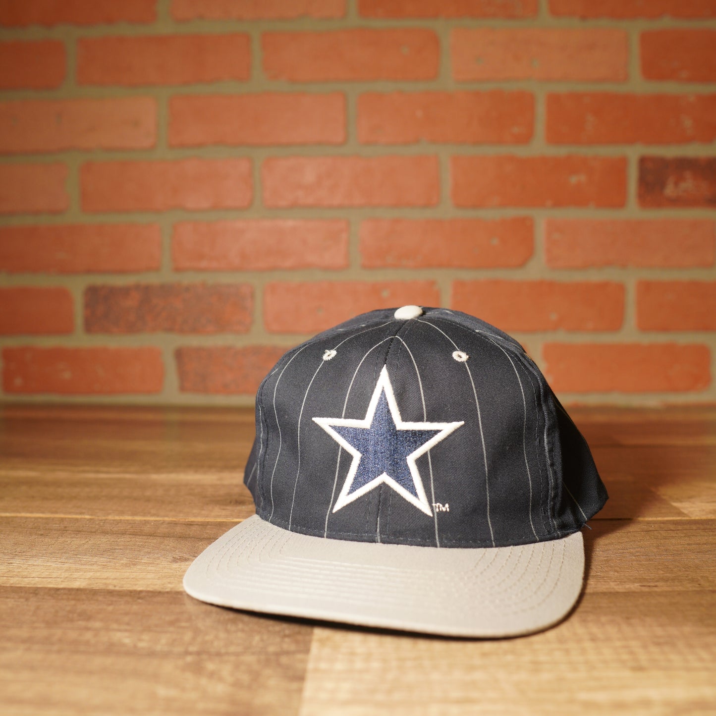 VTG NFL Dallas Cowboys Pin-Stripe Snapback Hat