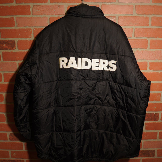 VTG NFL Oakland Raiders Reversible Jacket