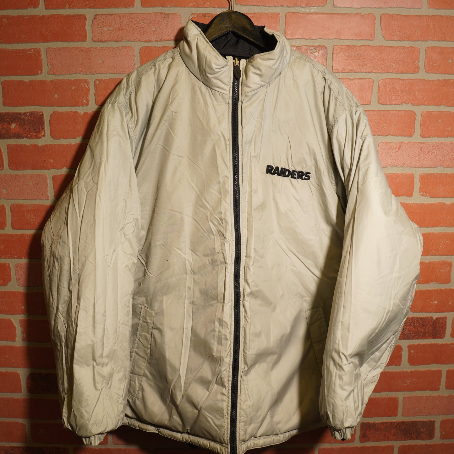 VTG NFL Oakland Raiders Reversible Jacket