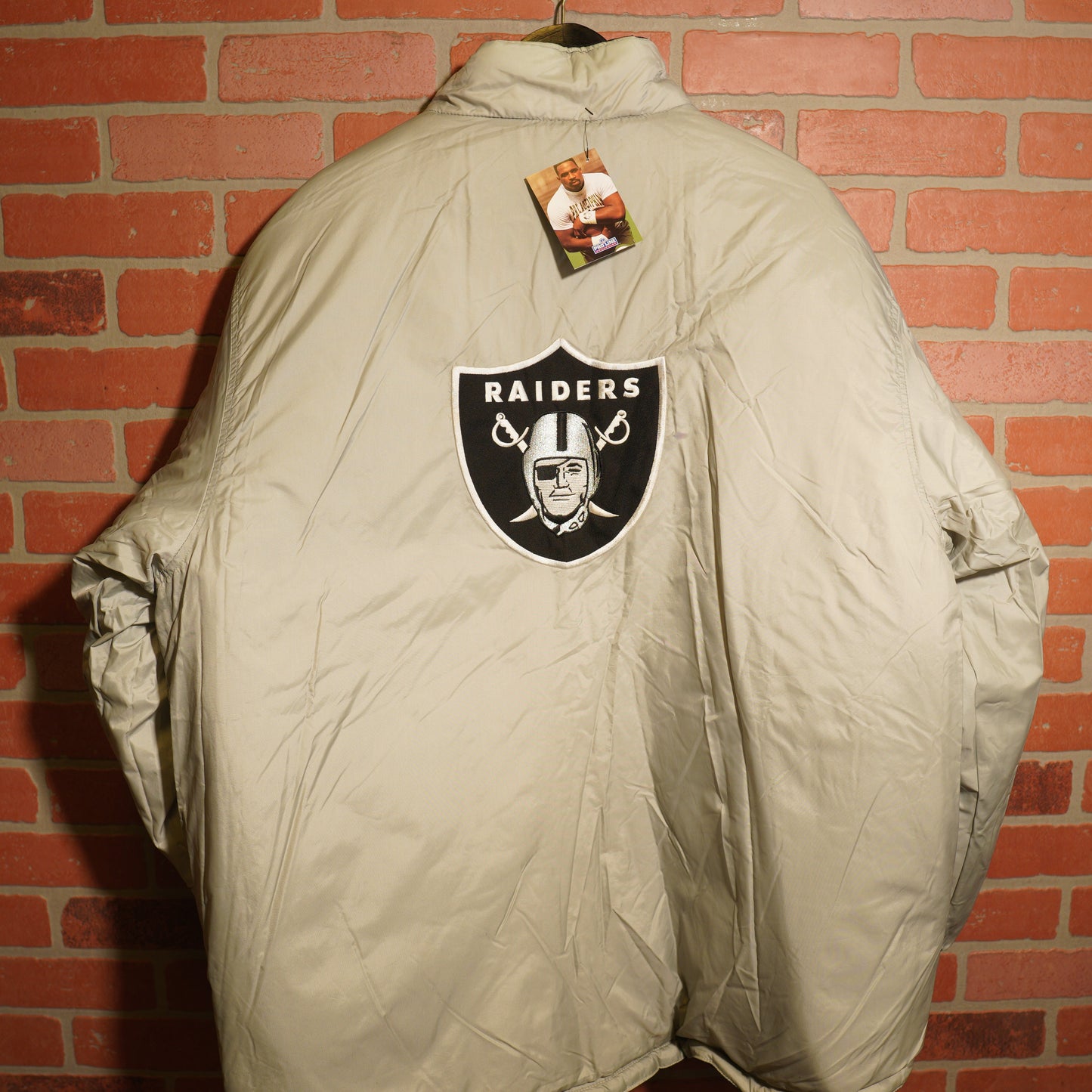 VTG NFL Oakland Raiders Reversible Jacket
