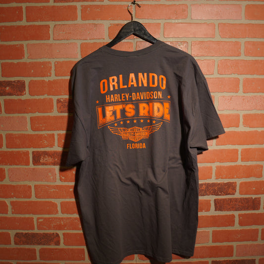 VTG Harley Davidson Orlando Let's Ride Tee
