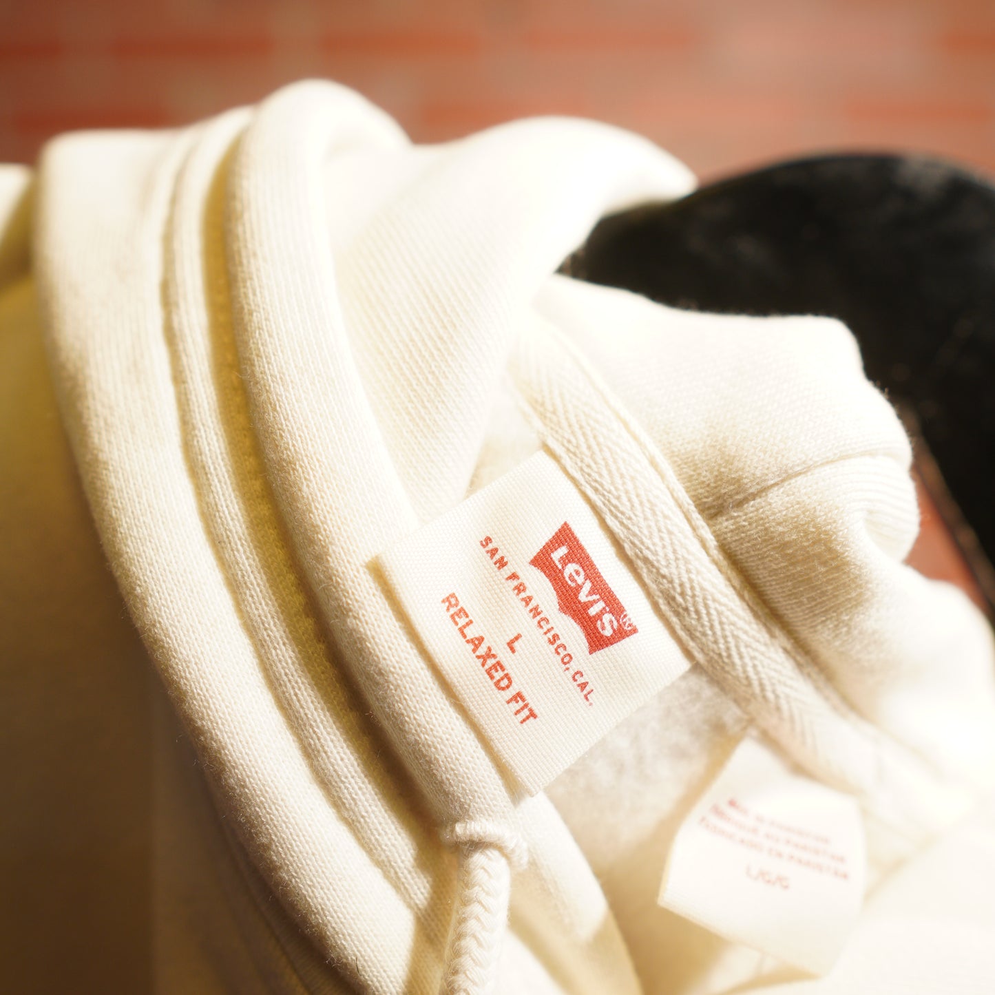 VTG Levis White Hoodie