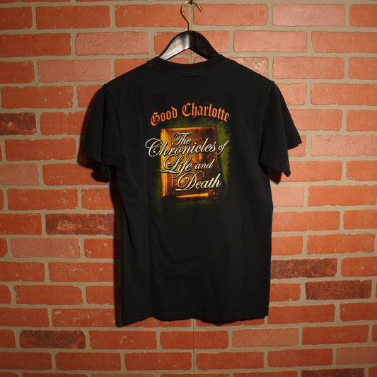 VTG Y2K Good Charlotte The Chronicles Of Life And Death Tee