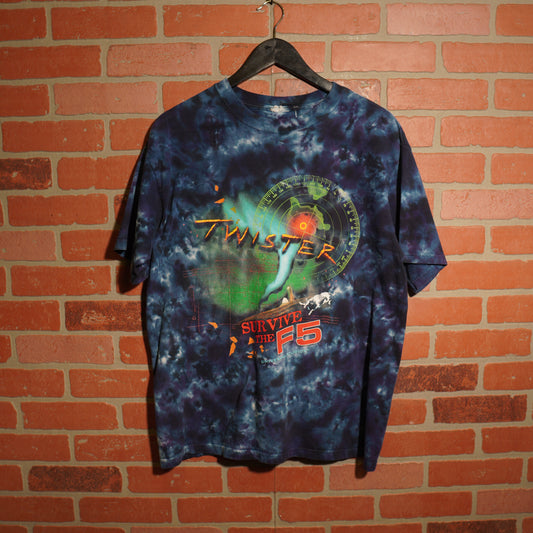 VTG Universal Studios Twister Tye-Dye Tee