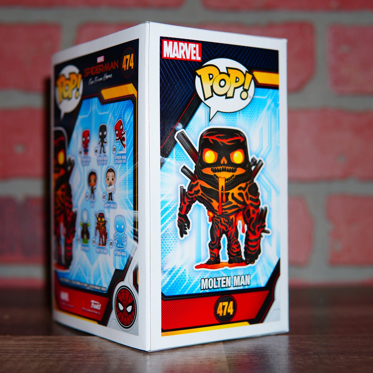 Funko POP Marvel Spider-Man Far From Home Molten Man #474