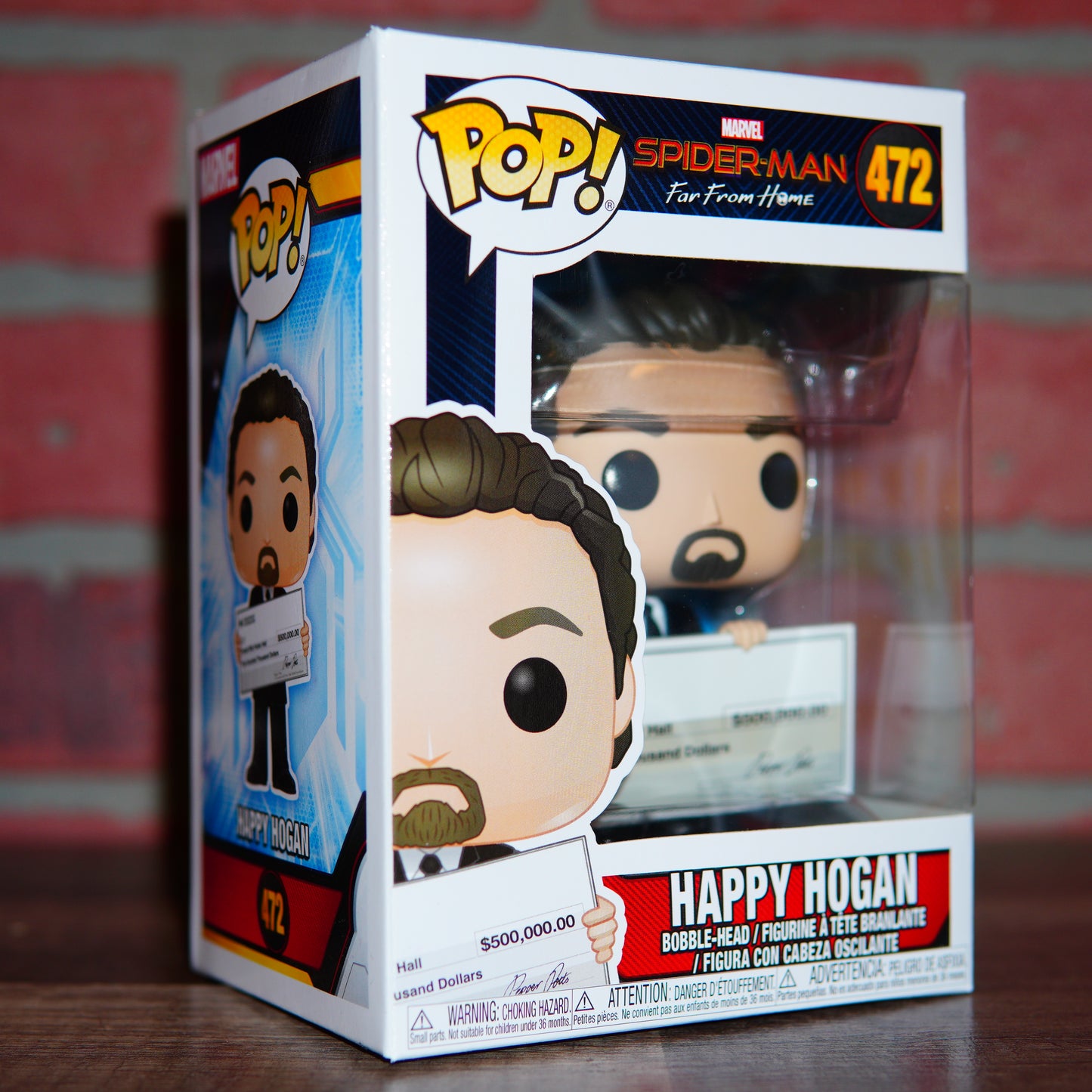 Funko POP Marvel Spider-Man Far From Home Happy Hogan #472