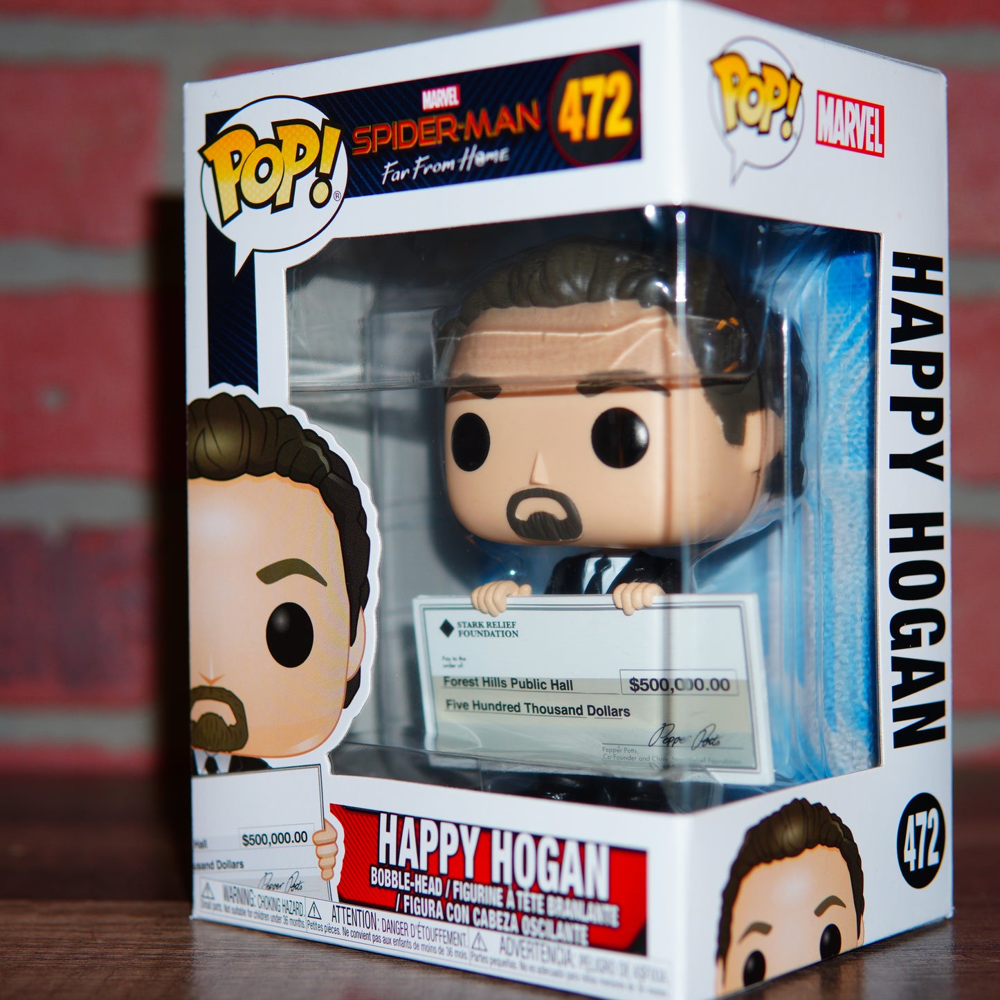 Funko POP Marvel Spider-Man Far From Home Happy Hogan #472
