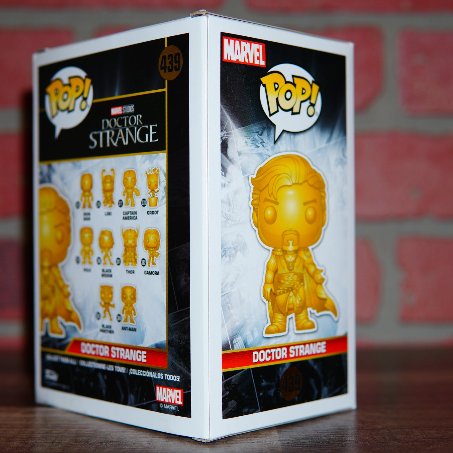 Funko POP Marvel Studios The First Ten Years Gold Doctor Strange #439