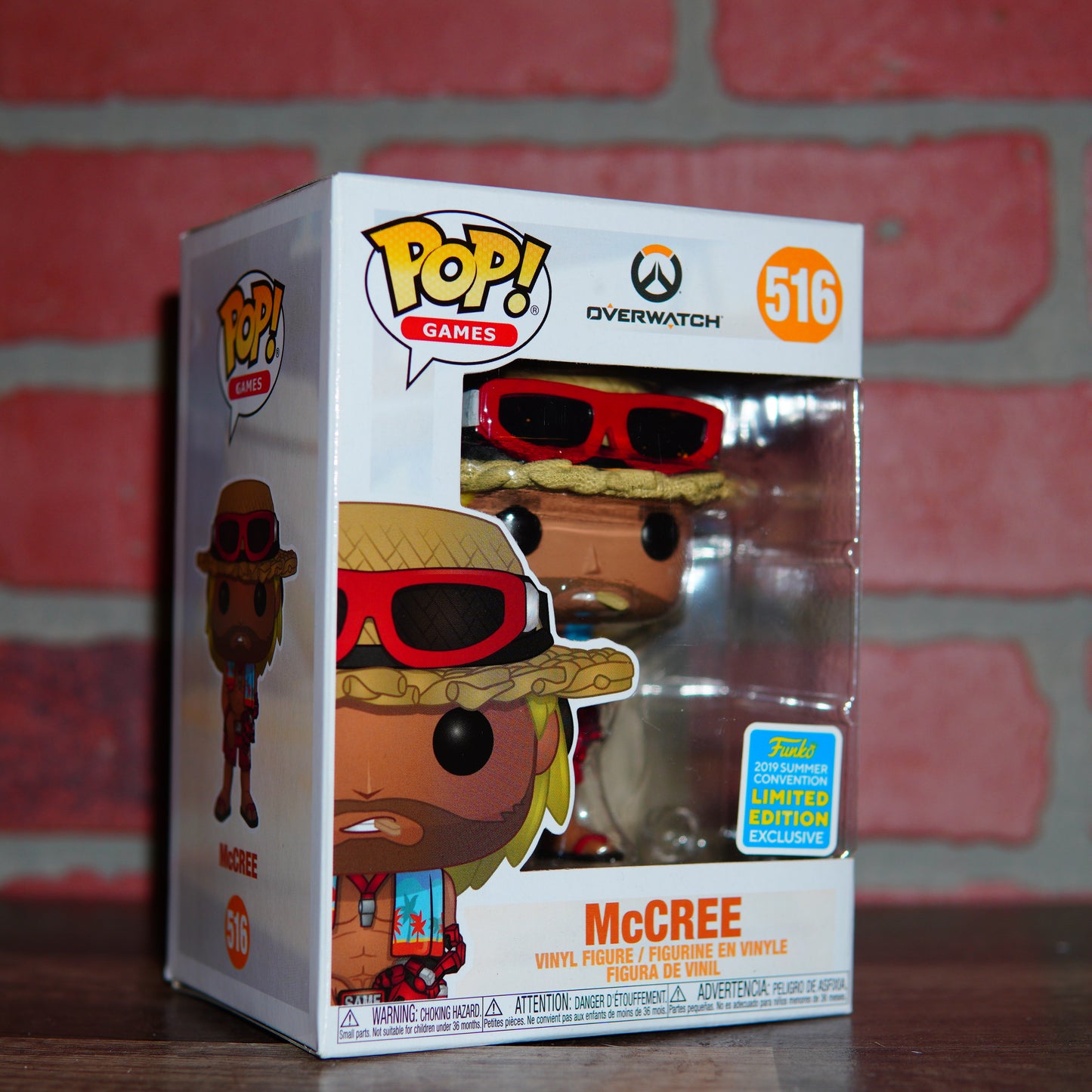 Funko POP Overwatch McCree 2019 Convention Exclusive #516