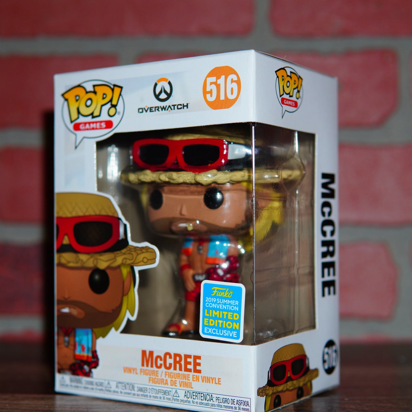 Funko POP Overwatch McCree 2019 Convention Exclusive #516