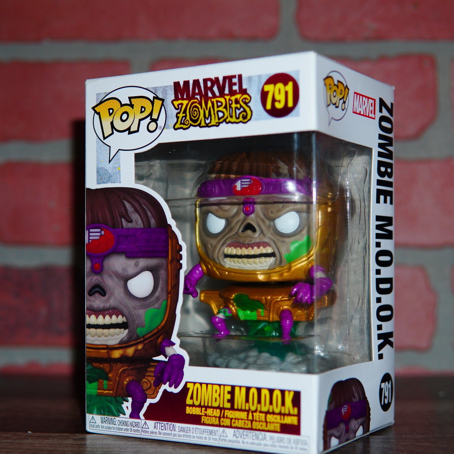 Funko POP Marvel Zombies Zombie M.O.D.O.K. #791