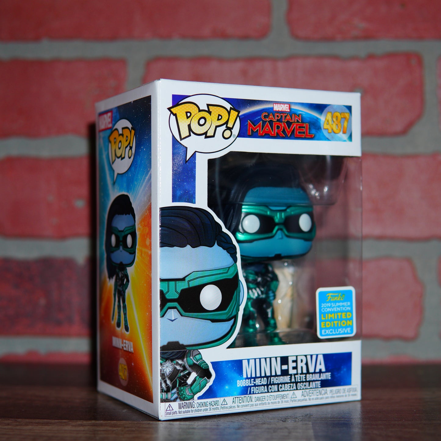 Funko POP Marvel Captain Marvel Minn-Erva #487