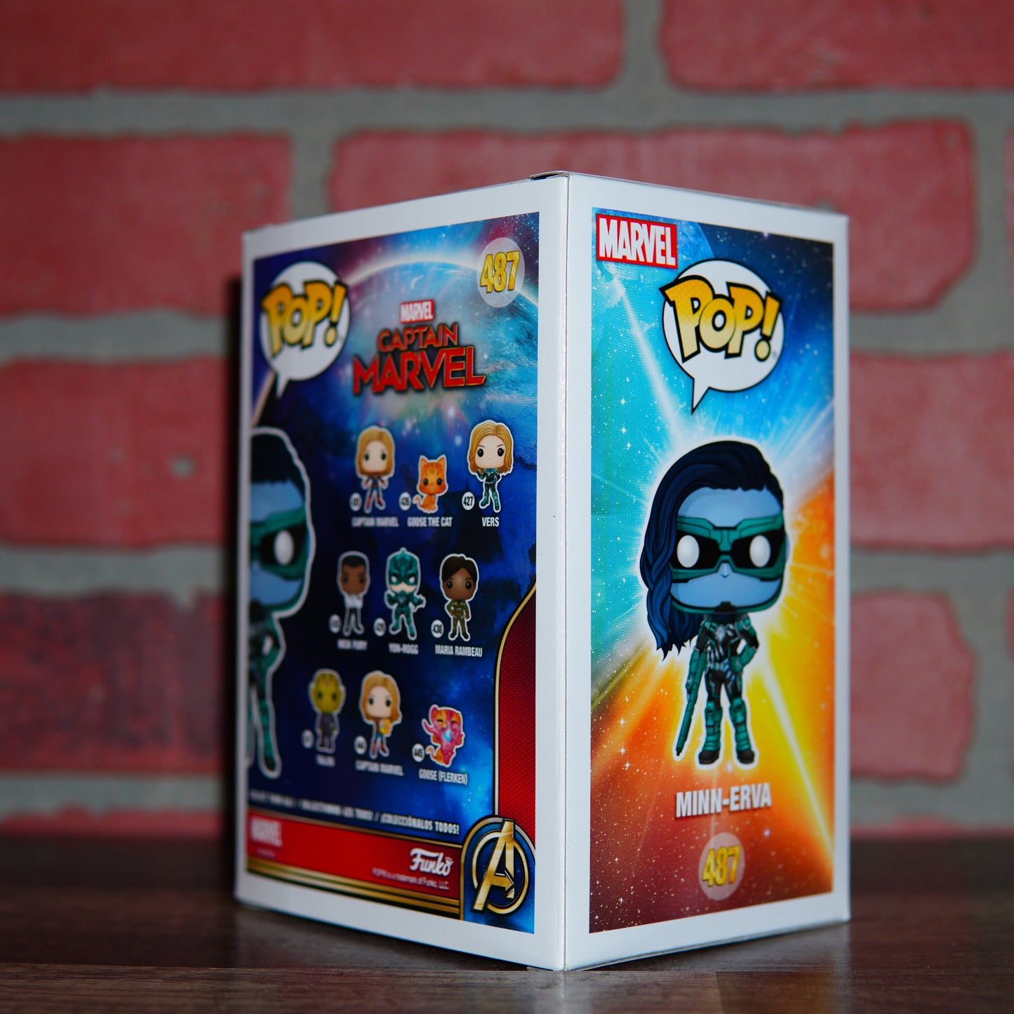 Funko POP Marvel Captain Marvel Minn-Erva #487