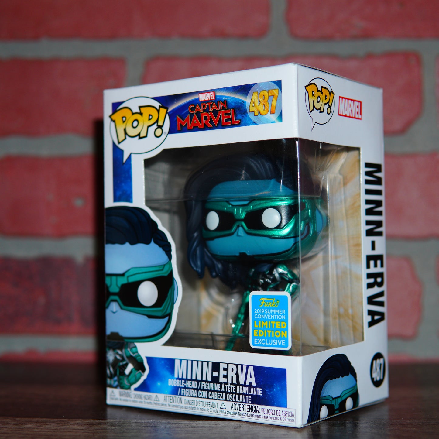 Funko POP Marvel Captain Marvel Minn-Erva #487