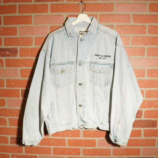 VTG Walker Texas Ranger Movie Cast & Crew Jacket