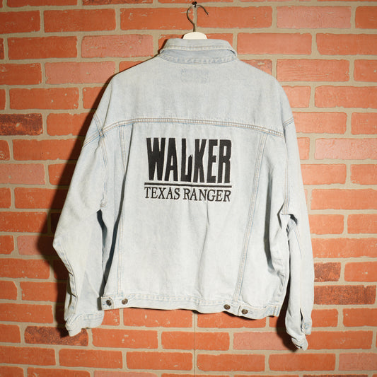 VTG Walker Texas Ranger Movie Cast & Crew Jacket