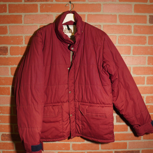 VTG The North Face Puffer Button-Up Jacket