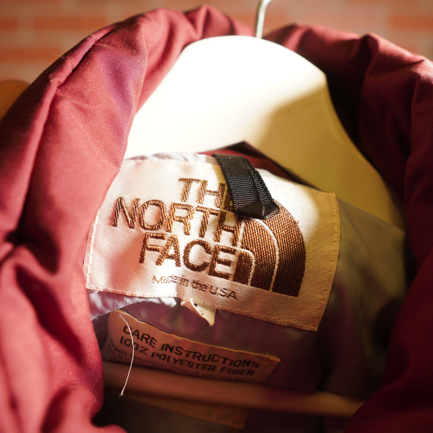 VTG The North Face Puffer Button-Up Jacket