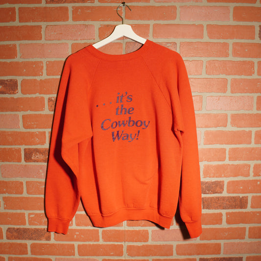 VTG The Great Trail Drive Riders In The Sky Crewneck