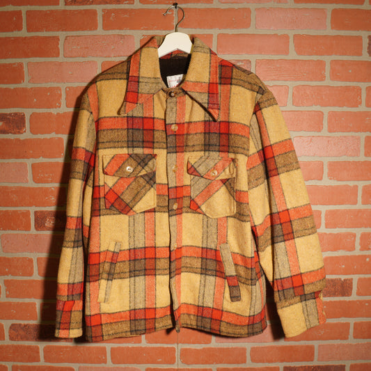 VTG Woodsman Button-Up Plaid Jacket