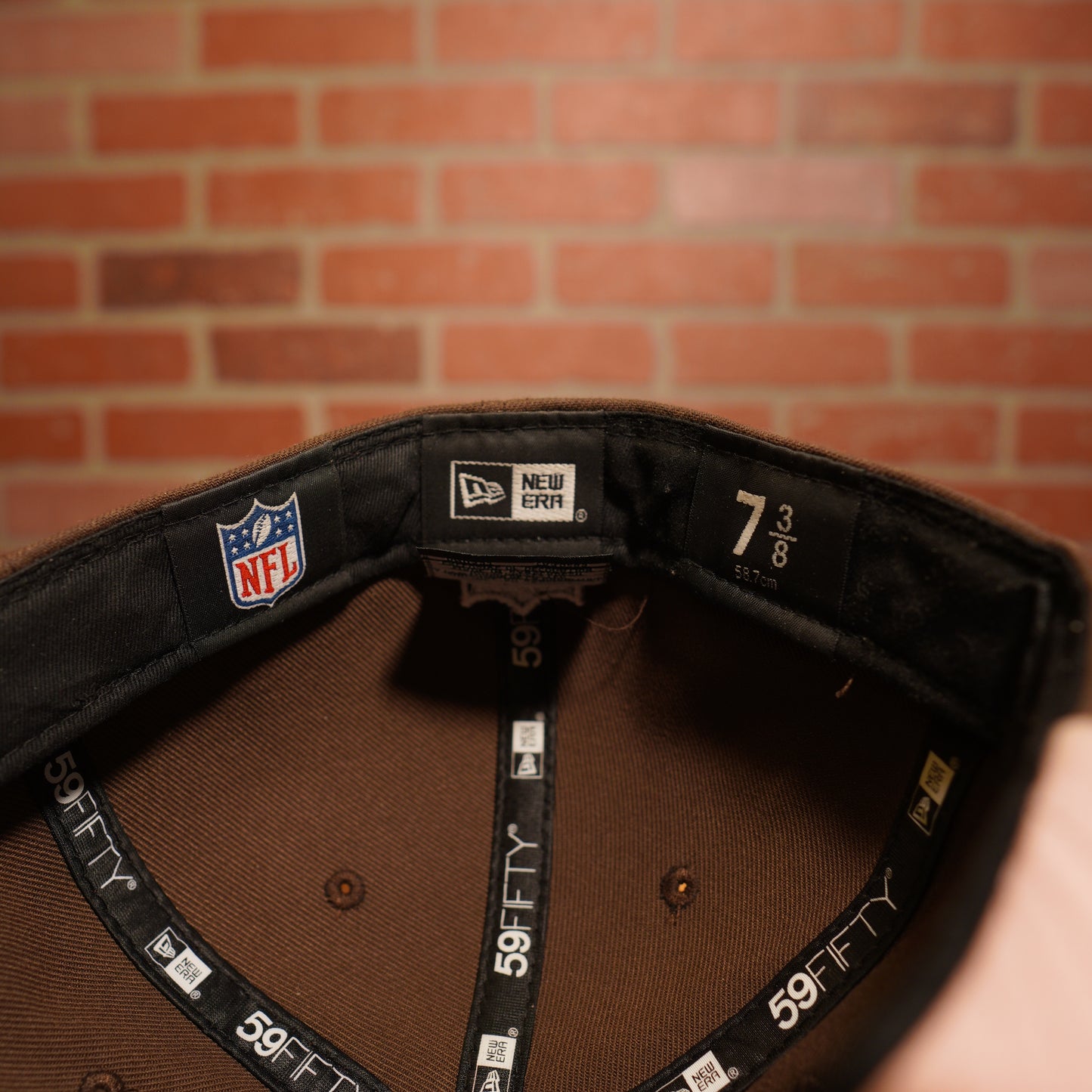 NFL Oakland Raiders Super Bowl XVIII Patch Fitted Hat