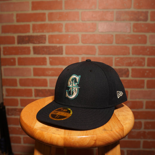 MLB Seattle Mariners Low Profile Fitted Hat