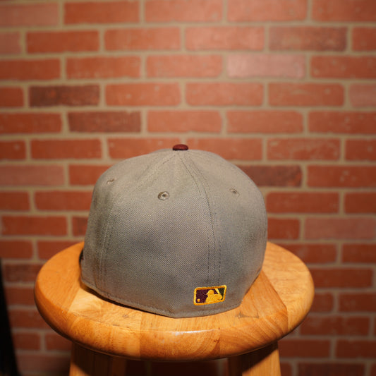 Hat Club MLB Chicago Cubs Gray Fitted Hat