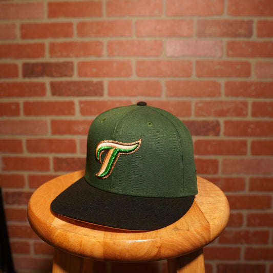 Hat Club MLB Toronto Blue Jays Green 30th Anniversary Patch Fitted Hat